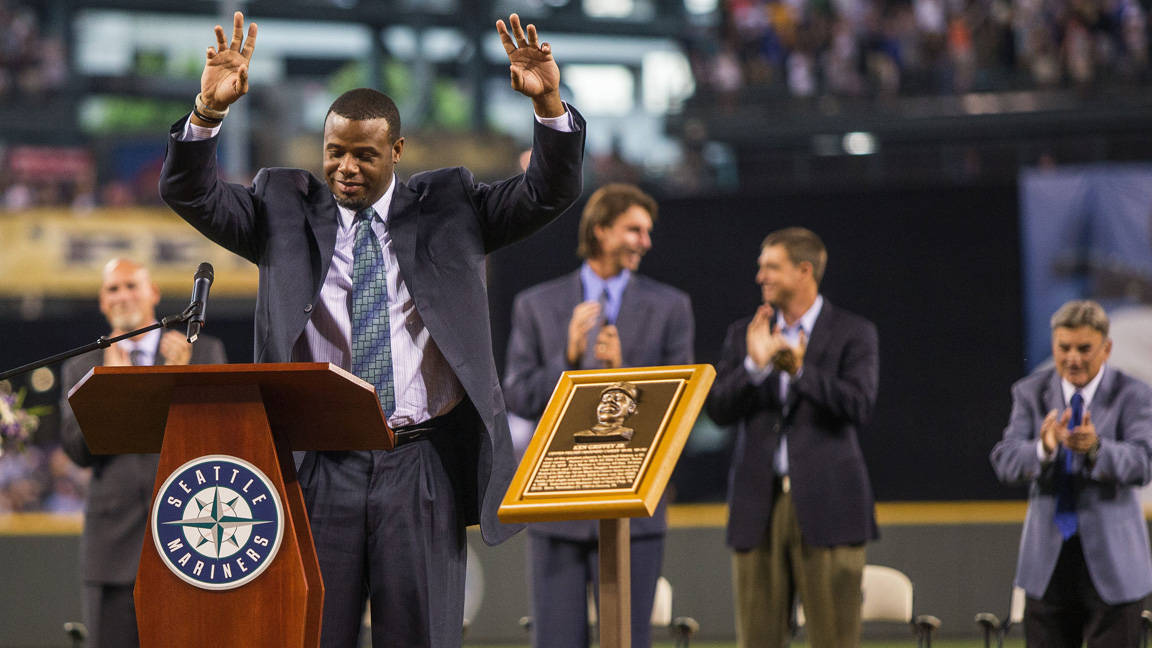 Rare early photos of Ken Griffey Jr.'s Mariners career