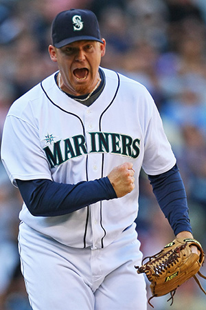 Seattle Mariner JJ putz baseball Jersey