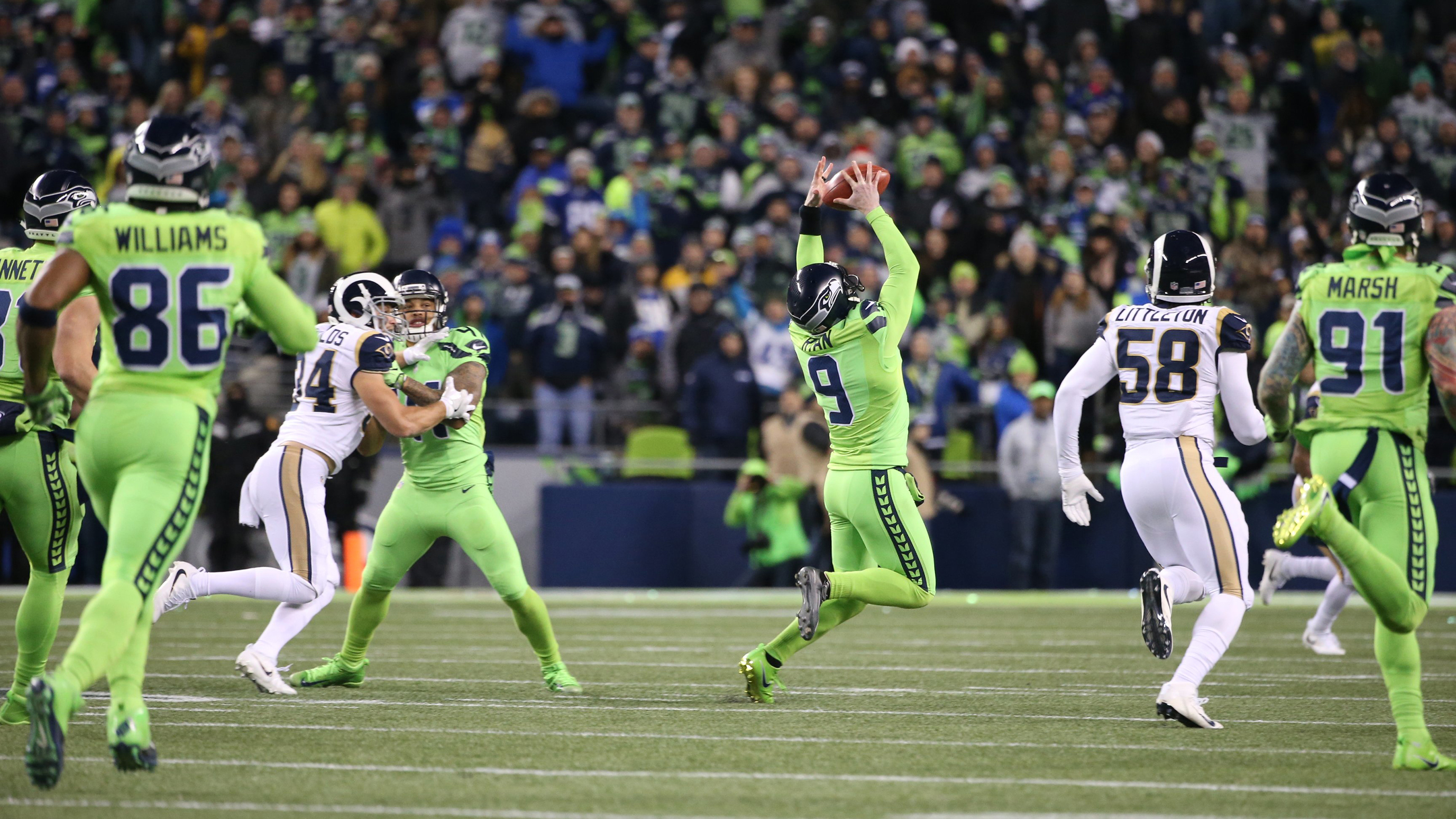 We'll win by a touchdown': Jon Ryan's mom predicts Seahawks success on  Saturday