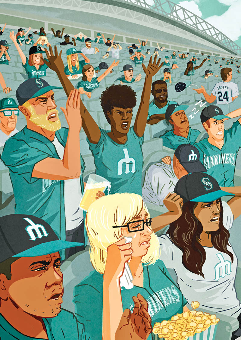 Mariners' playoff drought extends to 19 seasons