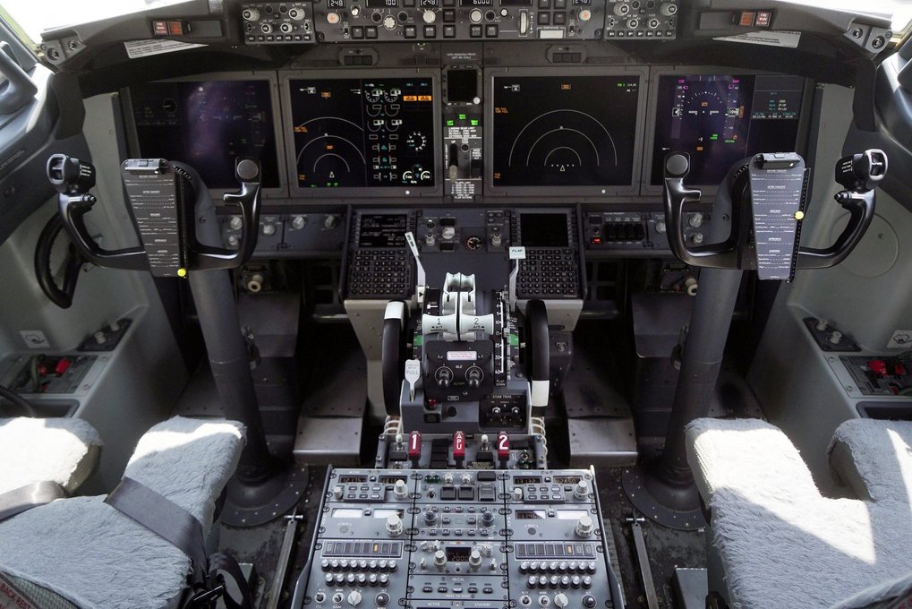 Photo of cockpit