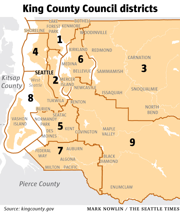 Latest election 2021 results for Washington state, King County