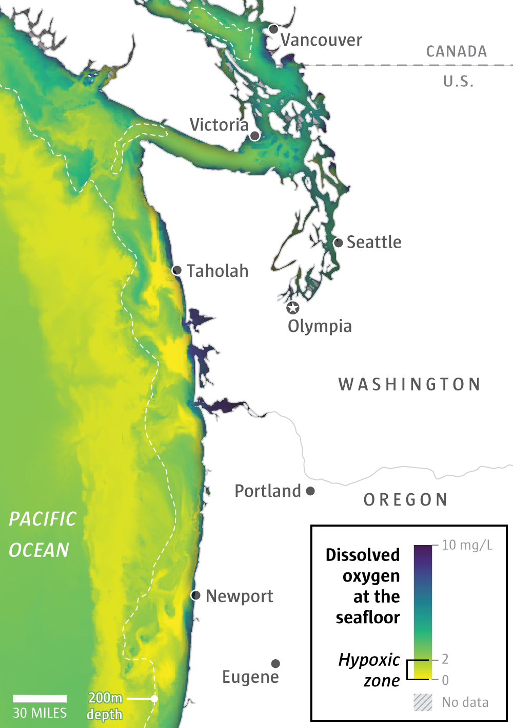 July 2, 2021 dissolved oxygen concentrations