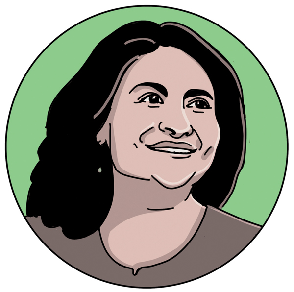 Illustration of M. Lorena González