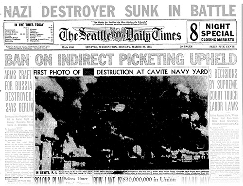 an archive version of the Seattle Times A1 centerpiece