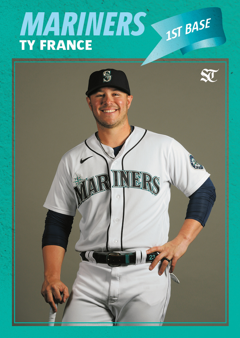 2023 Topps Big League Ty France 93 Mariners